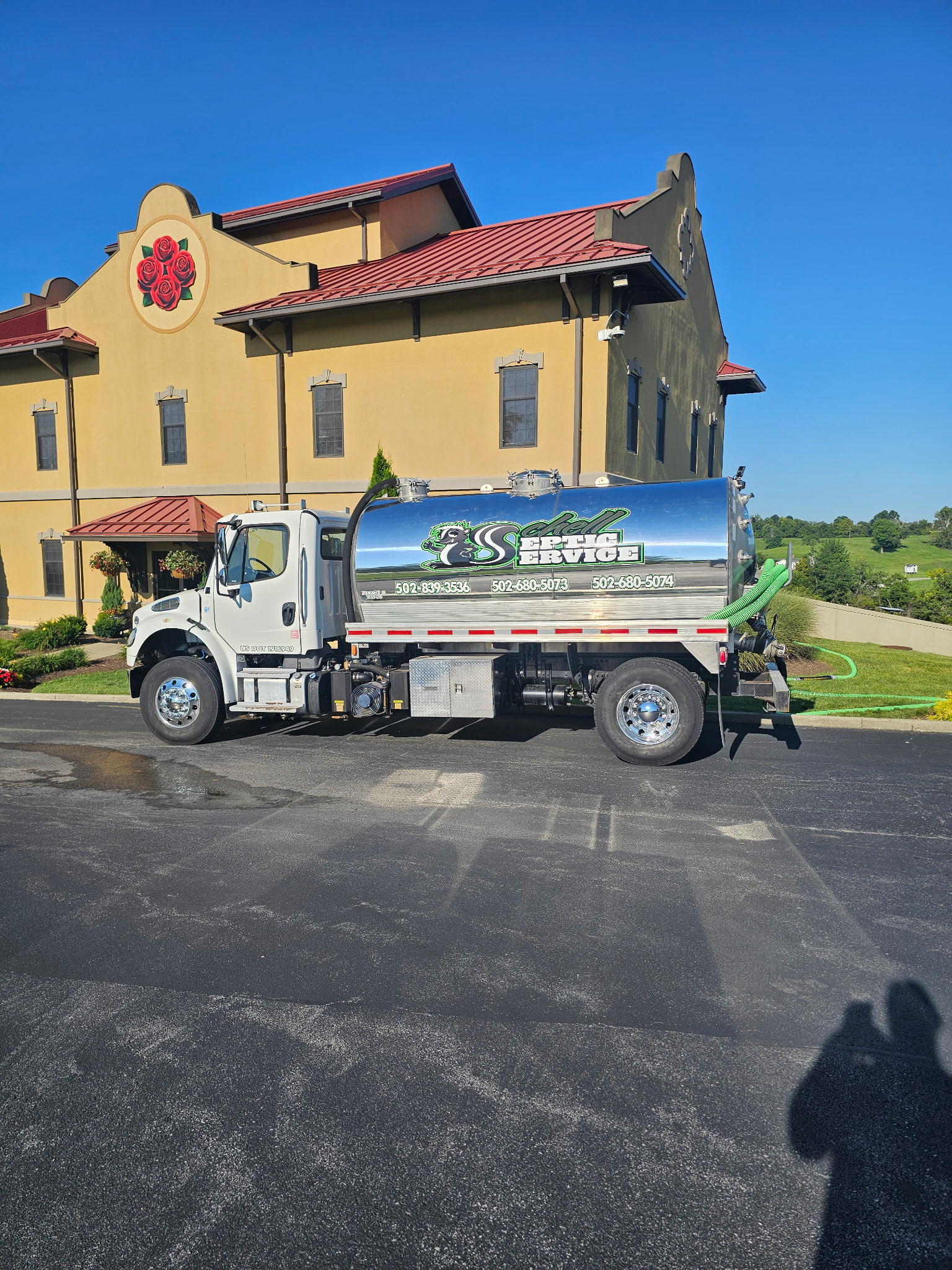 Schell Septic Service project photo from a Central Kentucky service call