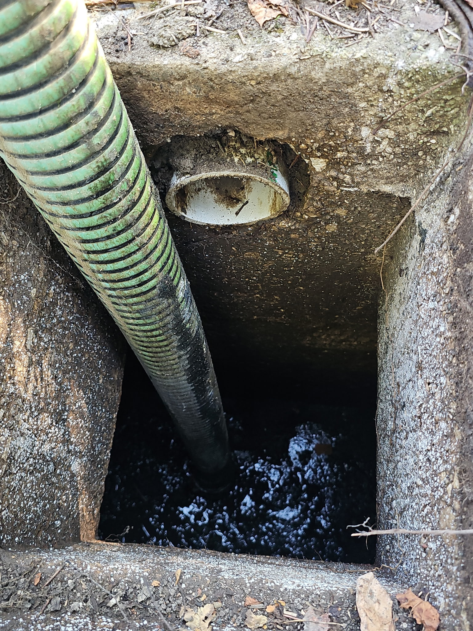 On-site septic work completed by Schell Septic Service near Lawrenceburg